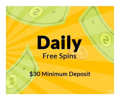 Daily Free Spins Real Money Slots Bonus