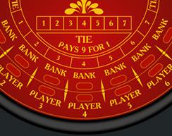 Online Baccarat Table