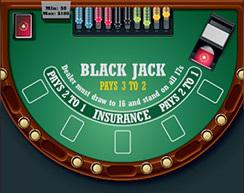 Online Blackjack Table