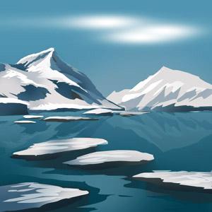 antartica landscape