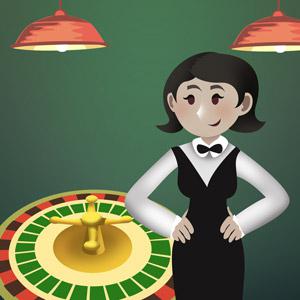 casino dealer roulette