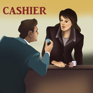 cashier casino