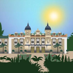 An illustration of Monte Carlo Casino