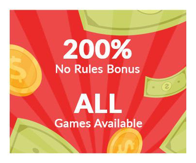 200% Welcome bonus