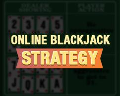 Online Blackjack Strategy tab