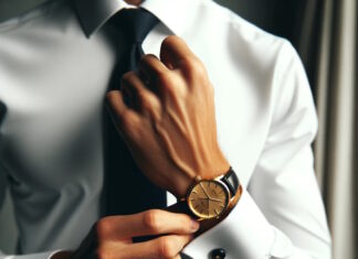 A-close-up-image-of-a-person-in-a-professional-setting.-The-individual-is-dressed-in-a-crisp-white-shirt-and-a-watch