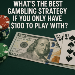 best gambling strategy with $100
