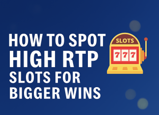 An ilustration of a slot machine