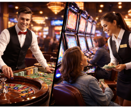 job of a casino croupier