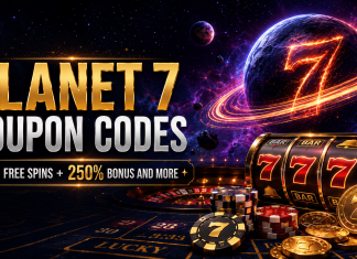 Planet 7 Coupon Codes – 50 Free Spins + 250% Bonus and More