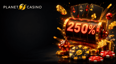 250% No Rules Bonus at Planet 7 Casino