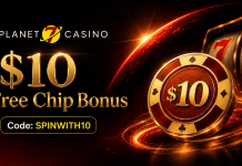 $10 Free Chip Bonus at Planet 7 Casino $10 Free Chip Bonus at Planet 7 Casino