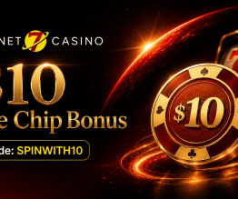 $10 Free Chip Bonus at Planet 7 Casino