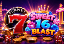 250% Bonus + 30 Free Spins on Sweet 16 Blast at Planet 7 Casino