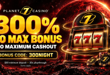 300% No Max Bonus at Planet 7 Casino 300% No Max Bonus at Planet 7 Casino